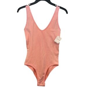 Free people pinkish peach bodysuit